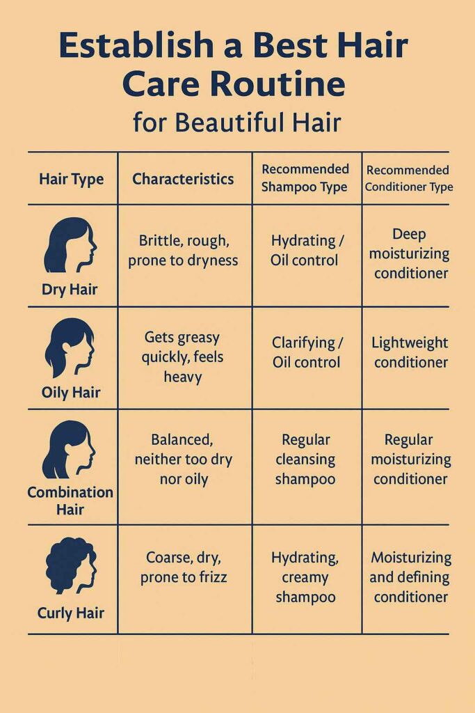 Hair care routine