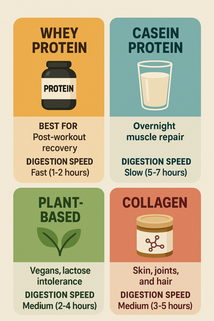 Types of Protein Powders